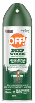 OFF! Deep Woods 'Long Lasting' Insect Repellent V, Mückenspray 255 gr